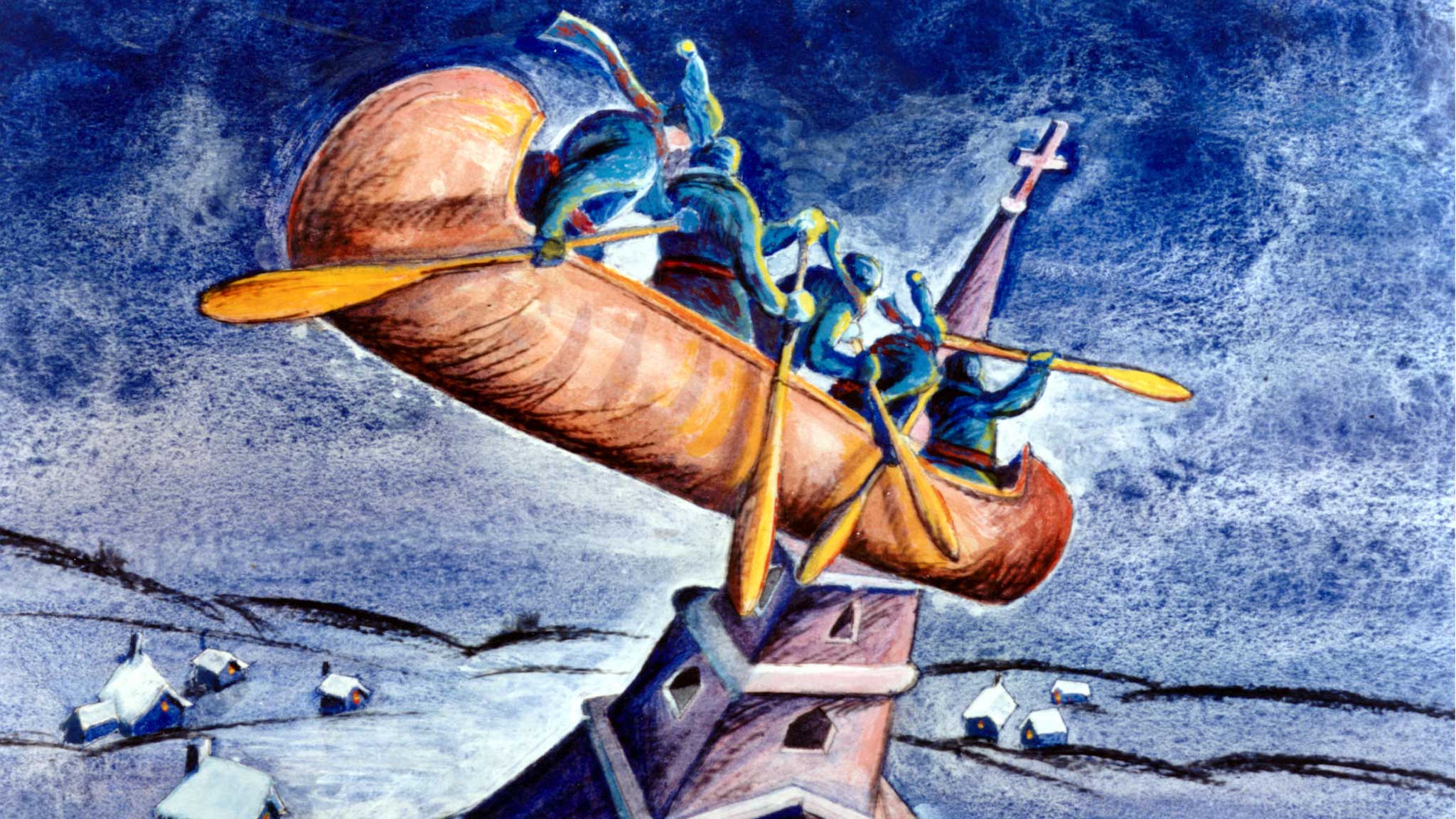 Image représentant la ressource: The Legend of the Flying Canoe (La Chasse-galerie)