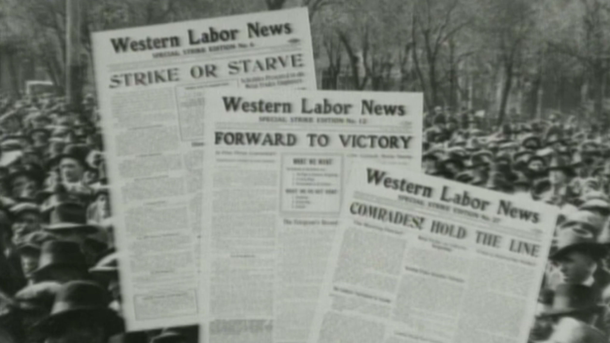 Image représentant la ressource: On Strike : The Winnipeg General Strike, 1919