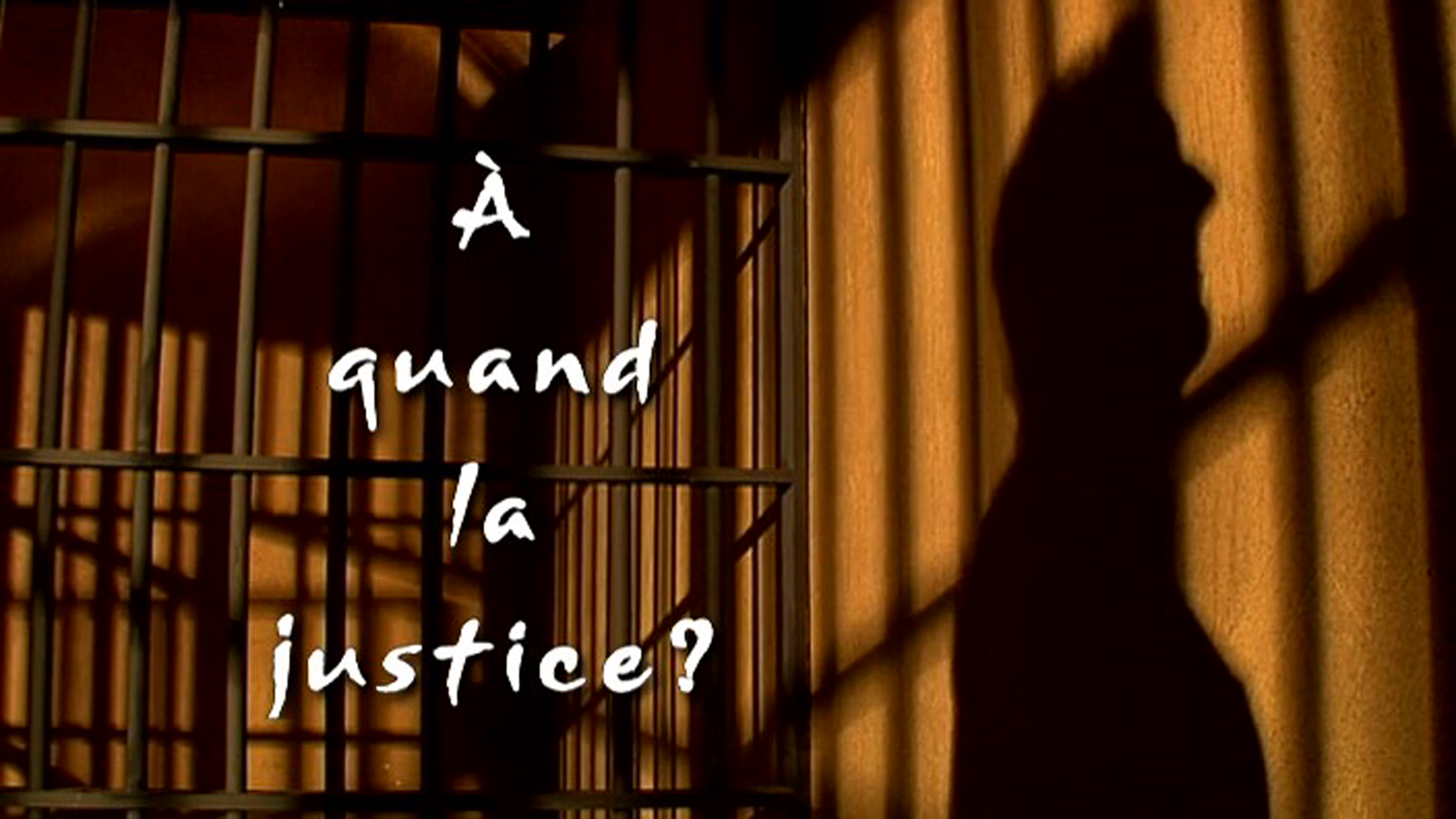 Image représentant la ressource: À quand la justice?
