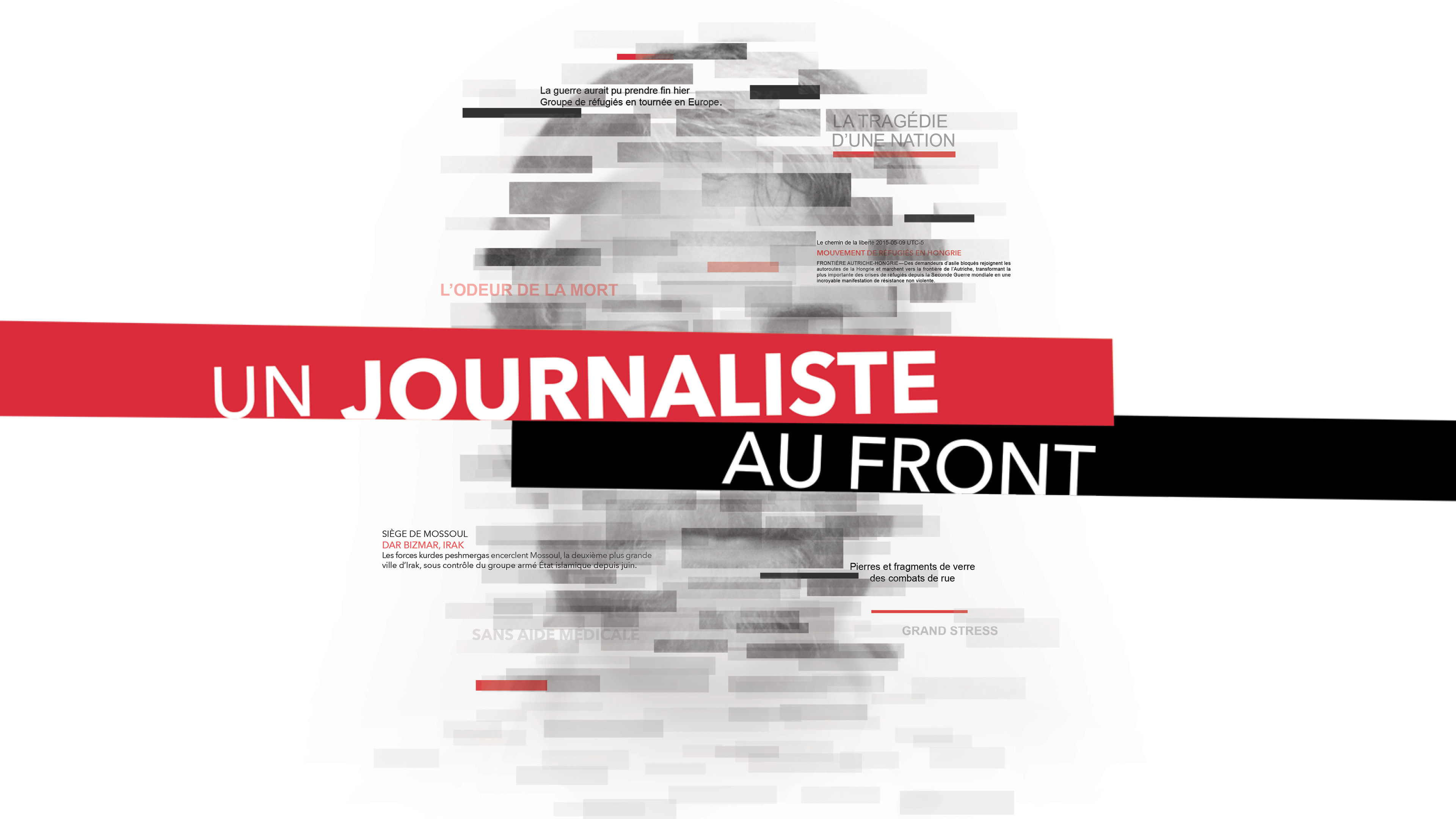Image représentant la ressource: Un journaliste au front