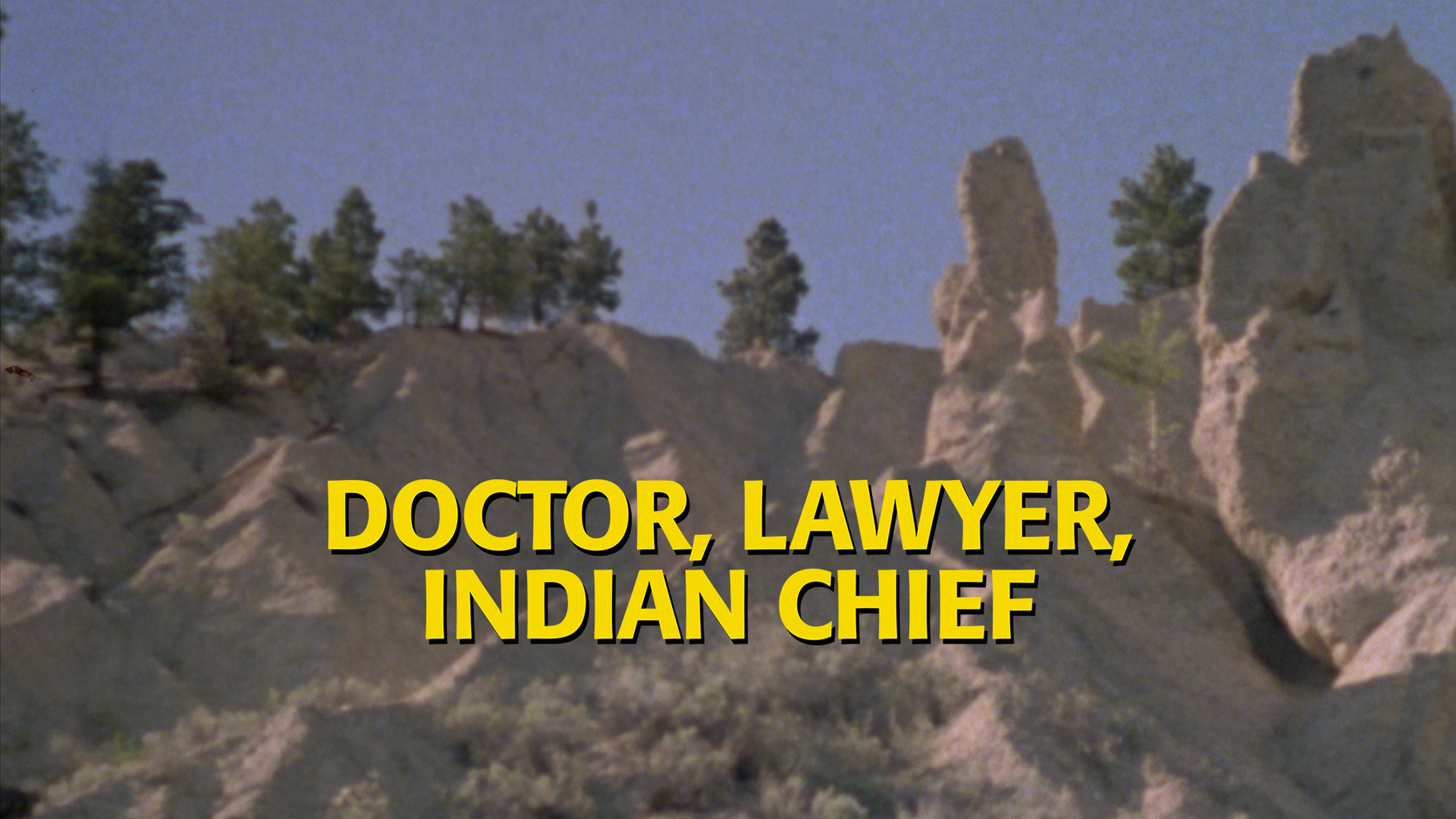 Image représentant la ressource: Doctor, Lawyer, Indian Chief