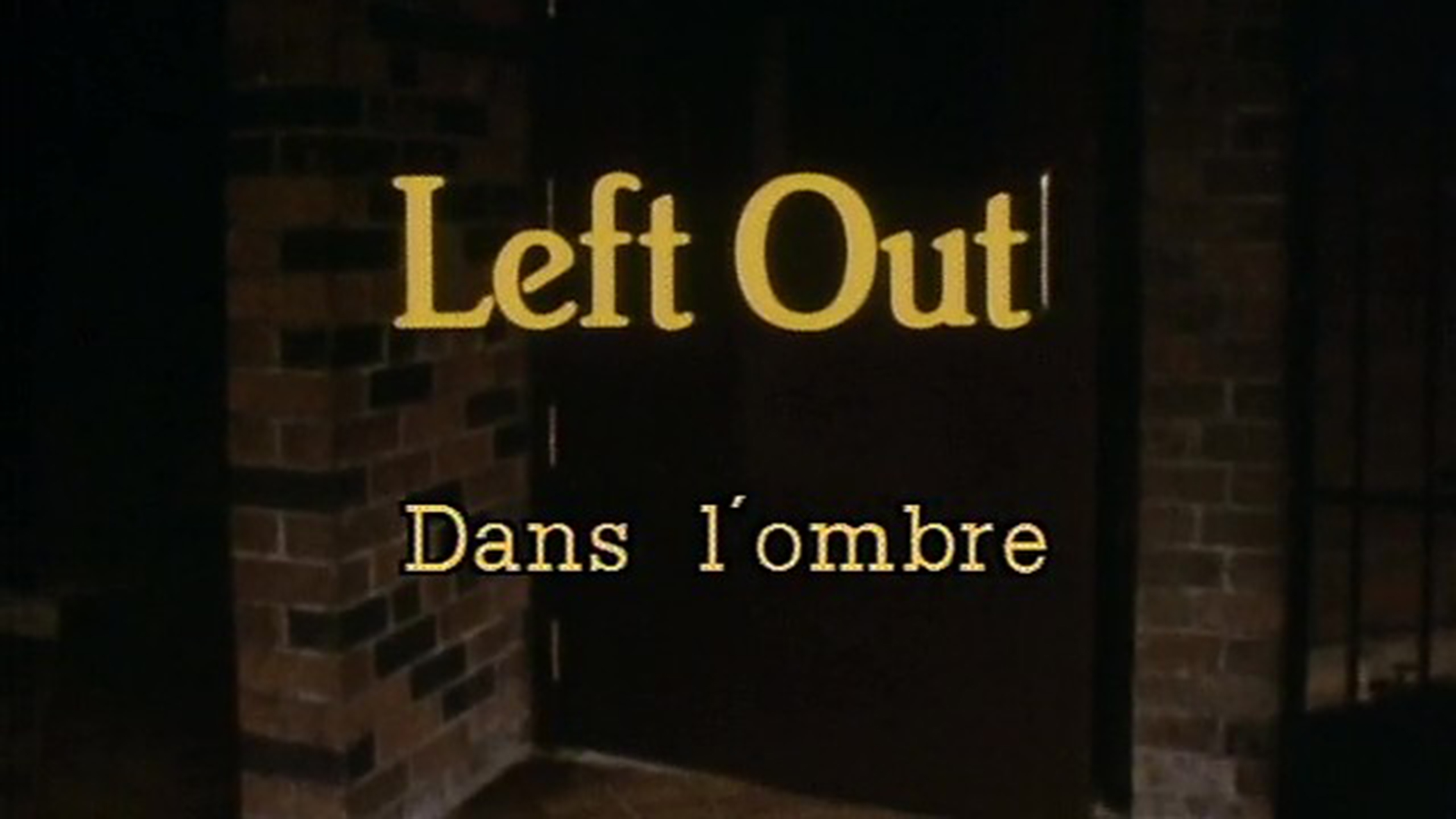Image représentant la ressource: Left Out